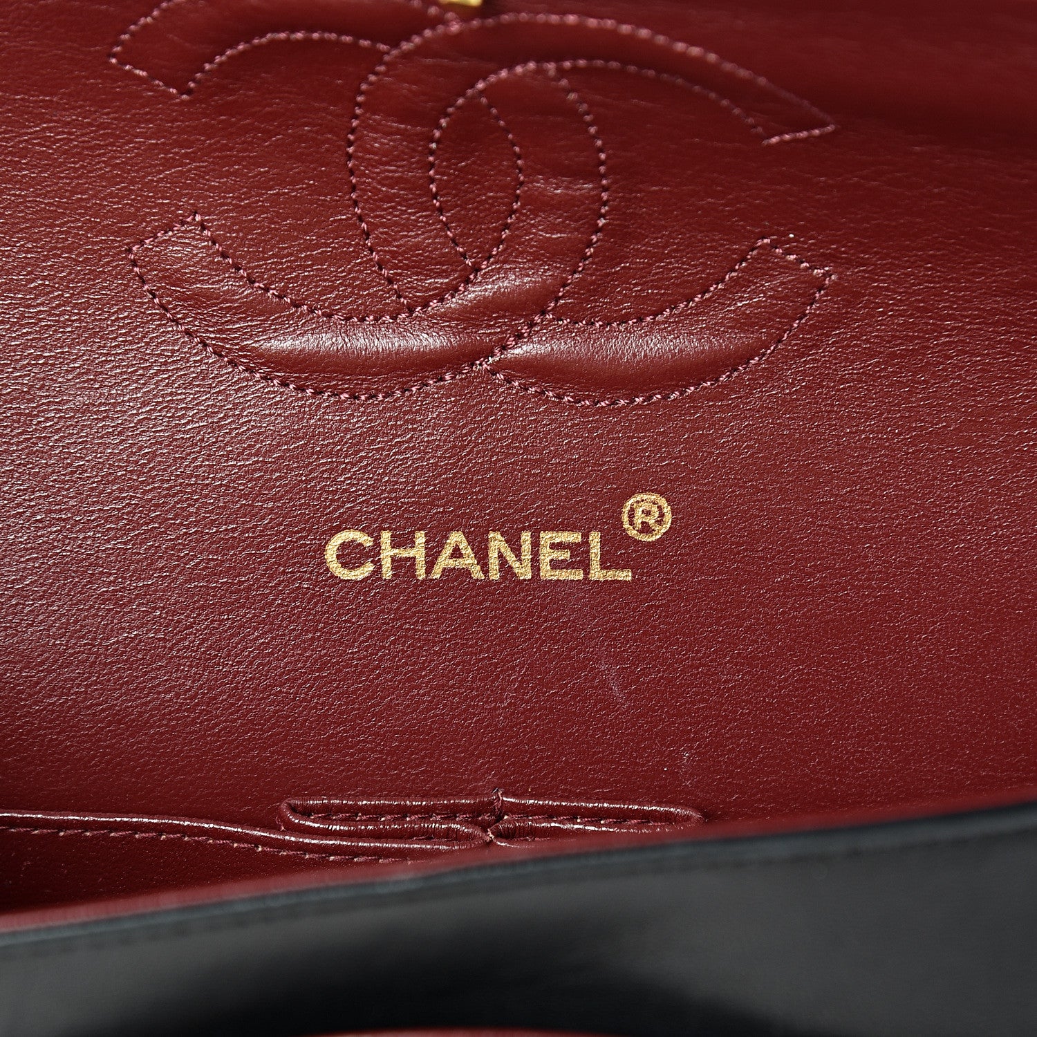 Chanel Lambskin Quilted Medium Double Flap Black 5 of 17