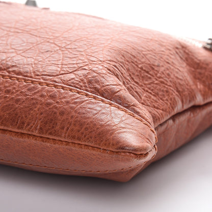 Balenciaga Agneau Arena Classic Hardware Medium Clip Brown 10 of 14