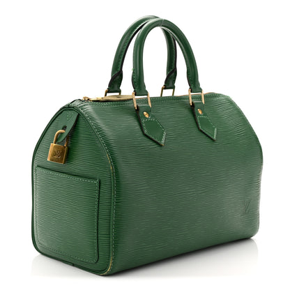 Louis Vuitton Epi Speedy 25 Borneo 3 of 14
