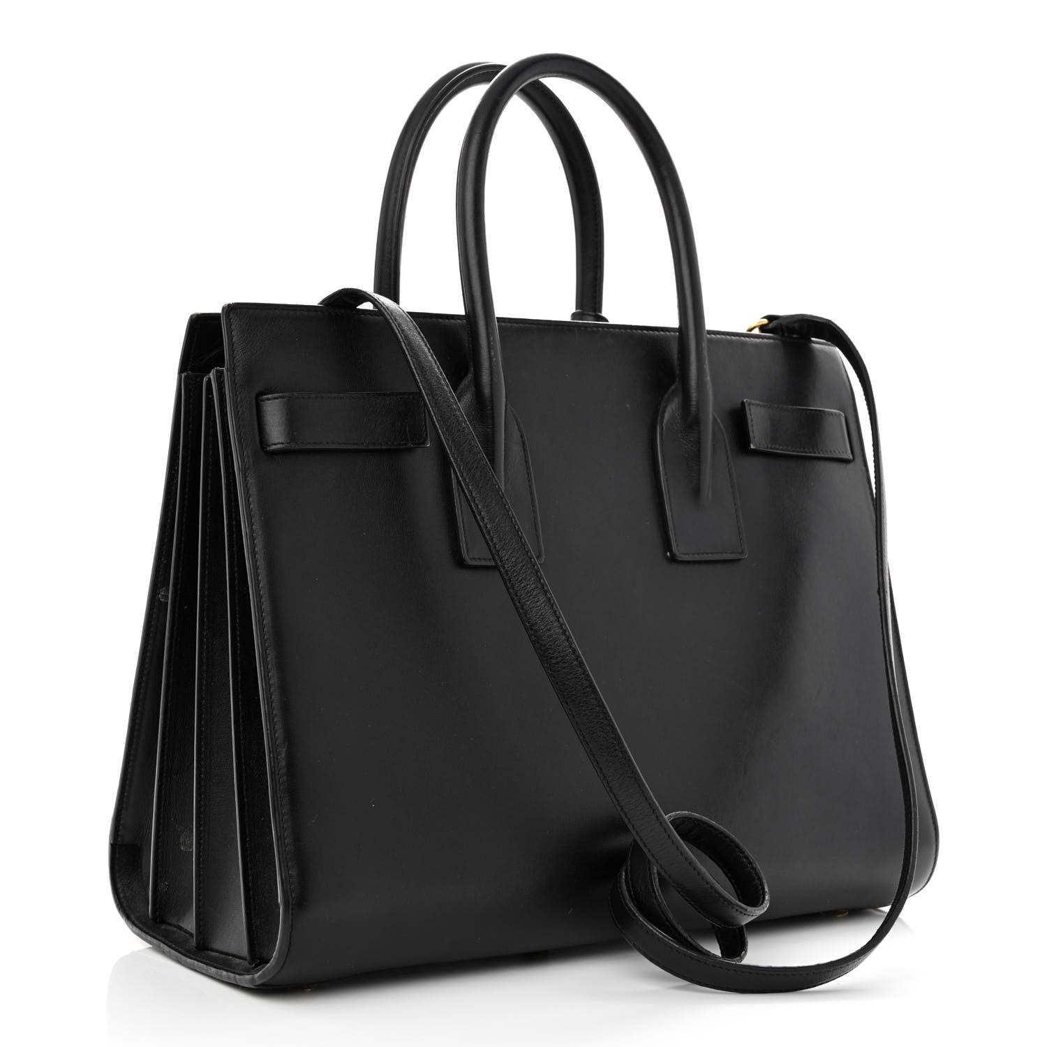 Saint Laurent Smooth Calfskin Small Sac De Jour Black 3 of 22
