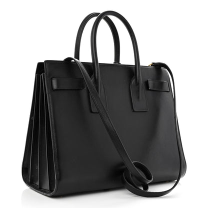 Saint Laurent Smooth Calfskin Small Sac De Jour Black 3 of 22