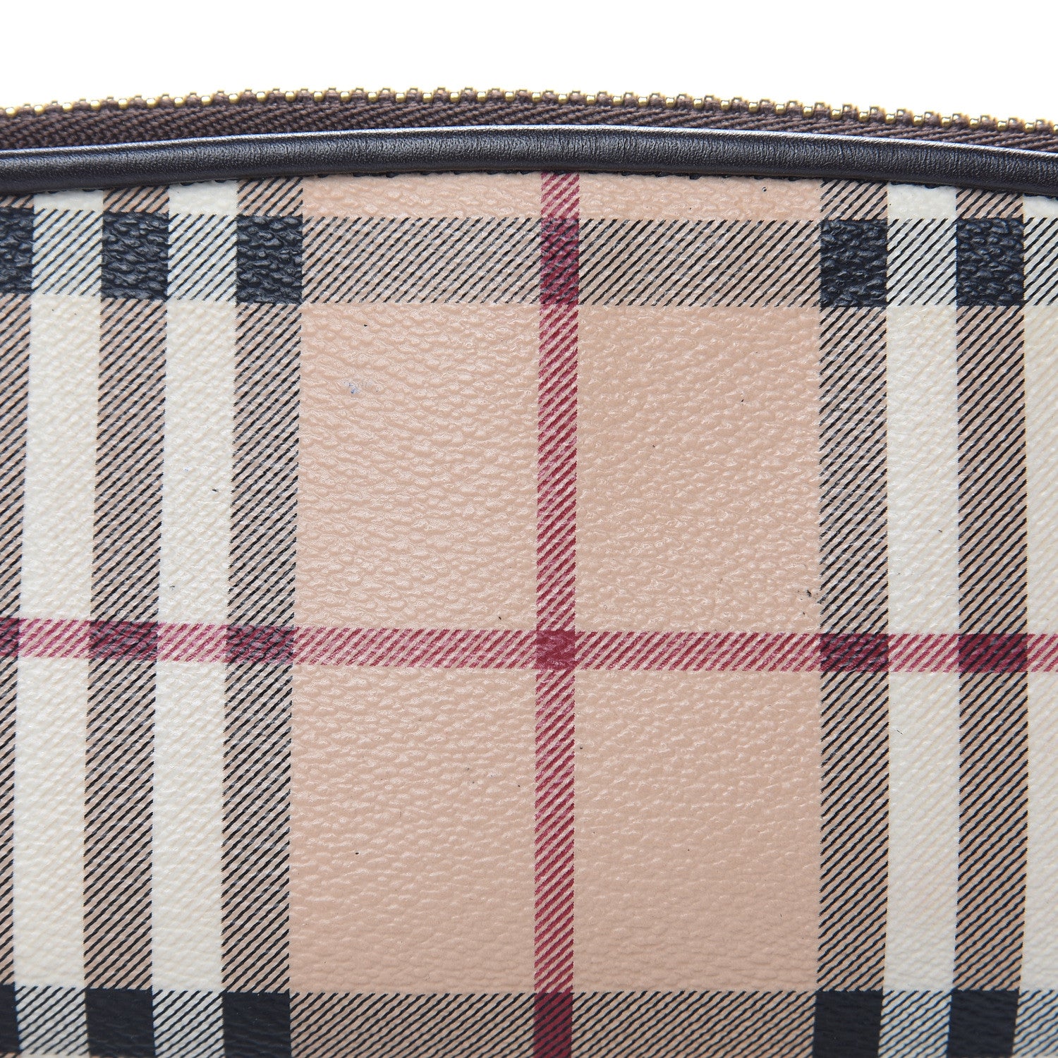 Burberry Haymarket Check Clara Pochette Chocolate 10 of 10