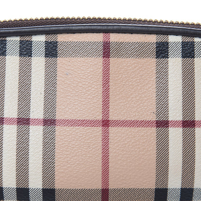 Burberry Haymarket Check Clara Pochette Chocolate 10 of 10