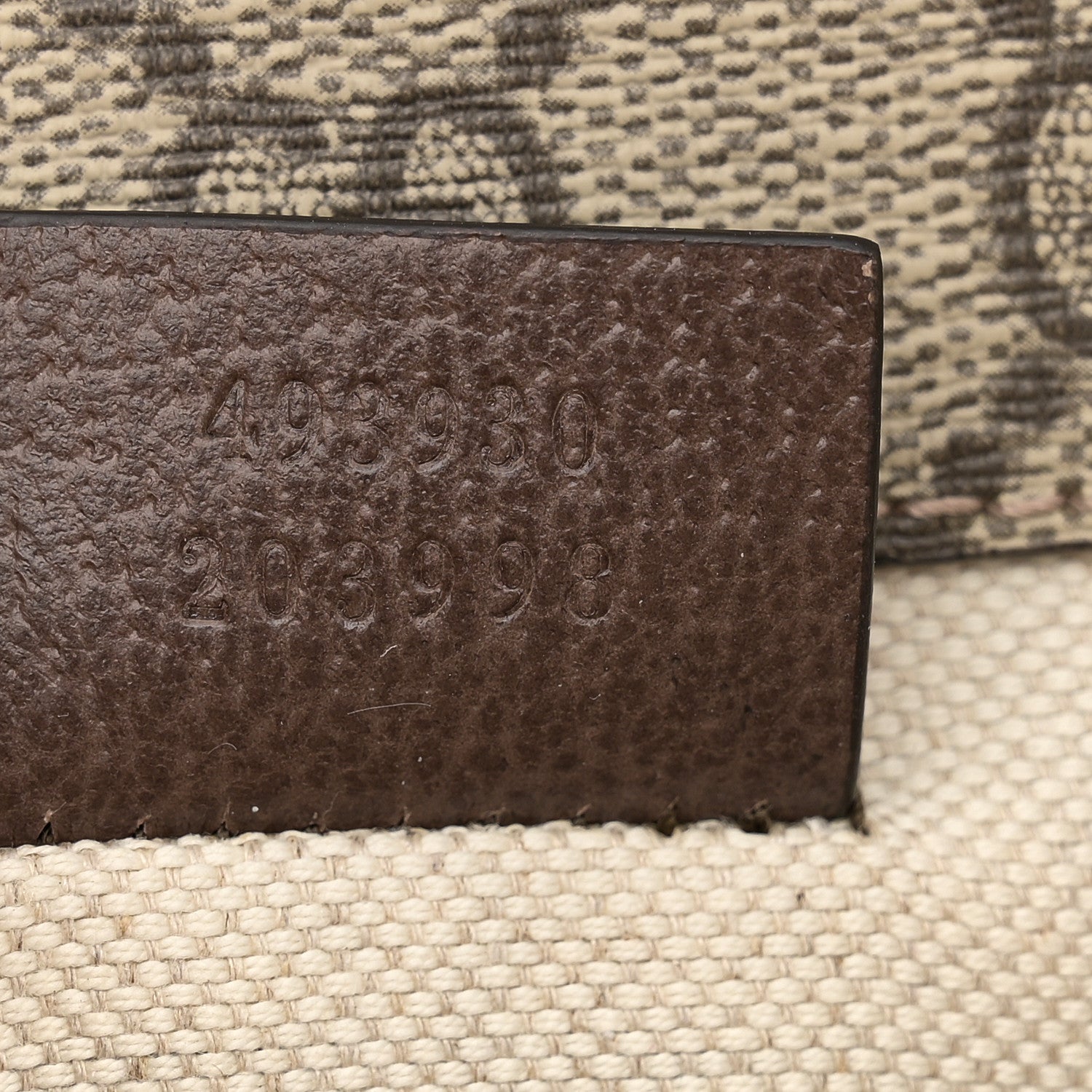 Gucci GG Supreme Monogram Neo Vintage Web Belt Bag Brown 7 of 11