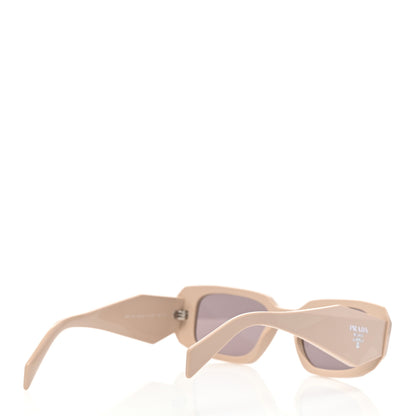 Prada Acetate Symbole Sunglasses SPR 17W Plum Beige 4 of 8