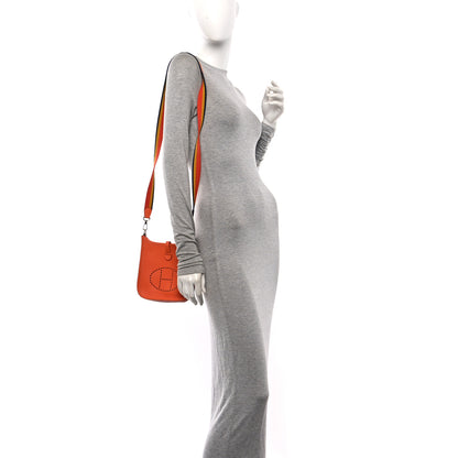 Hermes Taurillon Clemence Amazone Evelyne TPM Feu 2 of 10