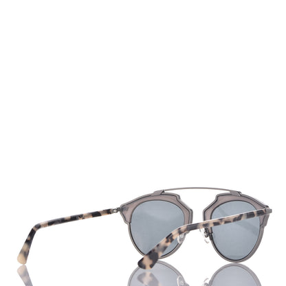 Christian Dior So Real Sunglasses Ruthenium Light Havana 4 of 9