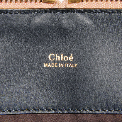 Chloe Smooth Calfskin Medium Baylee Tote Mushroom Black 6 of 8