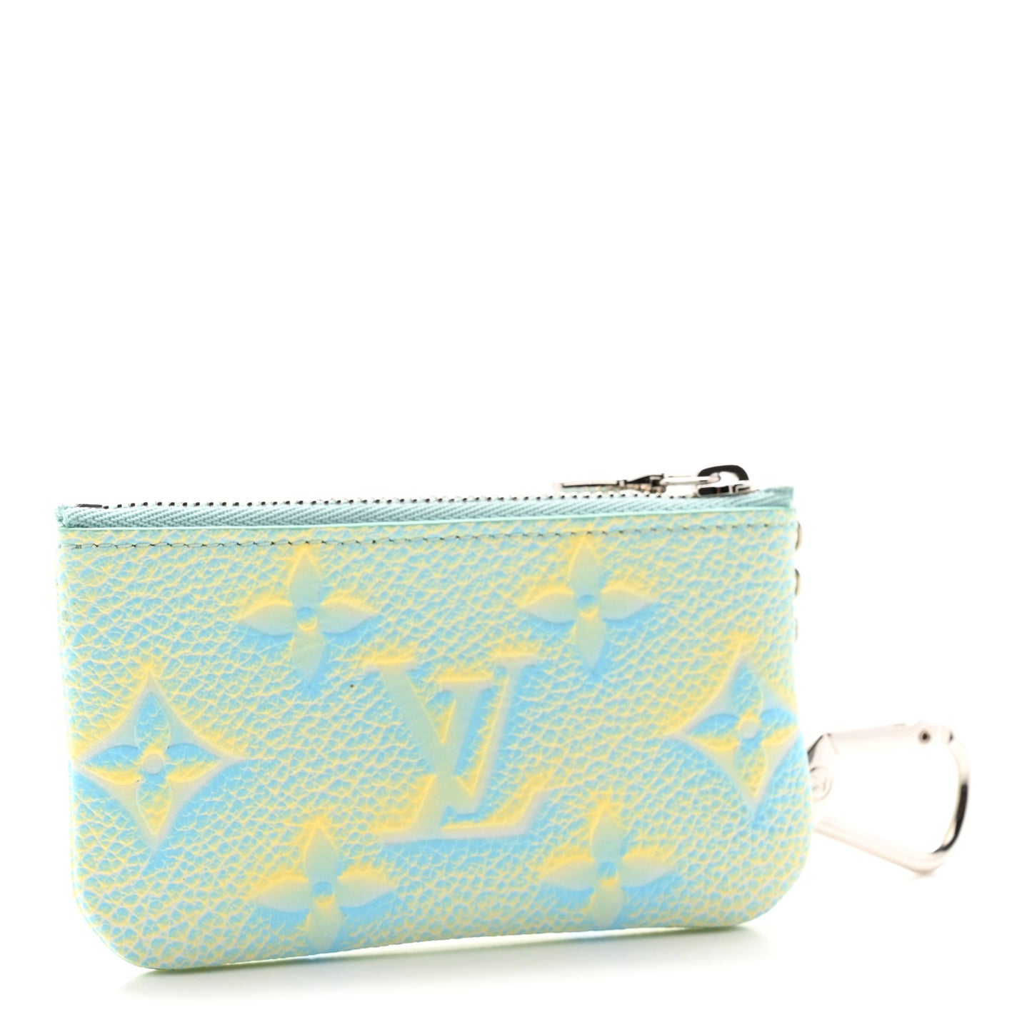 Empreinte Monogram Summer Stardust Key Pouch Water Green