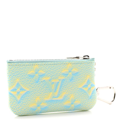 Louis Vuitton Empreinte Monogram Summer Stardust Key Pouch Water Green 3 of 7