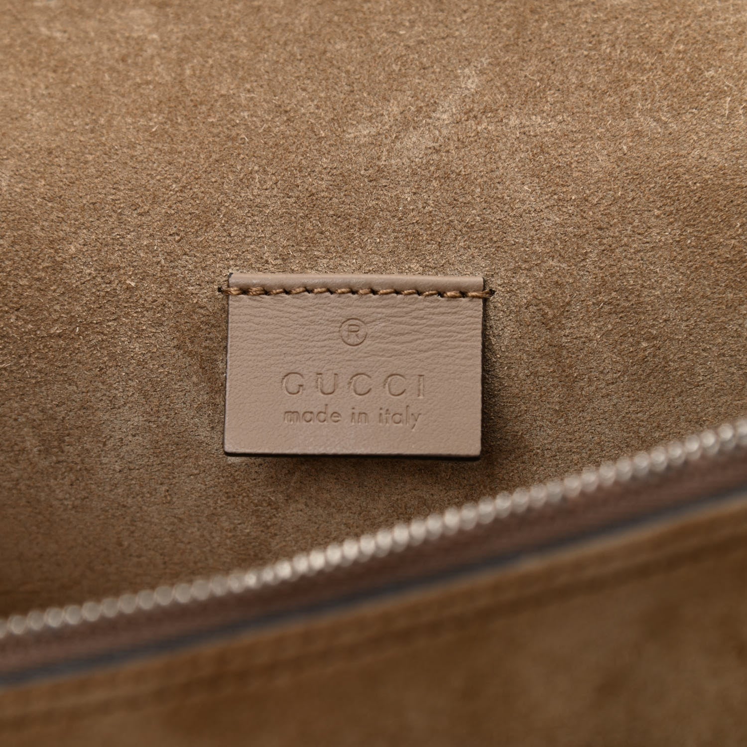 Gucci GG Supreme Monogram Small Dionysus Shoulder Bag Taupe 6 of 9