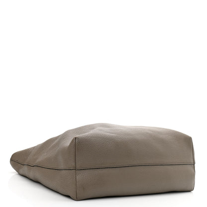 Prada Vitello Daino Zippered Tote Argilla 4 of 12