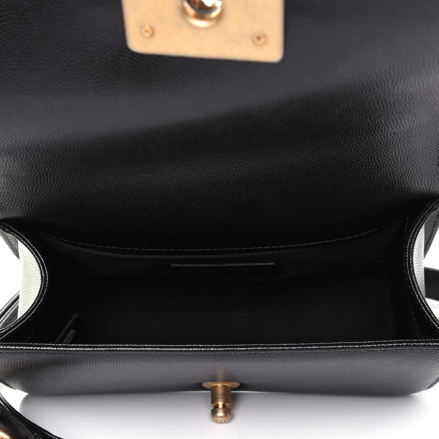 Chanel Caviar Quilted Small Boy Flap Black 4 of 10