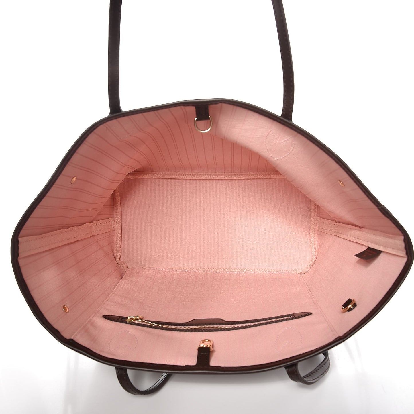 Damier Ebene Neo Neverfull MM Rose Ballerine
