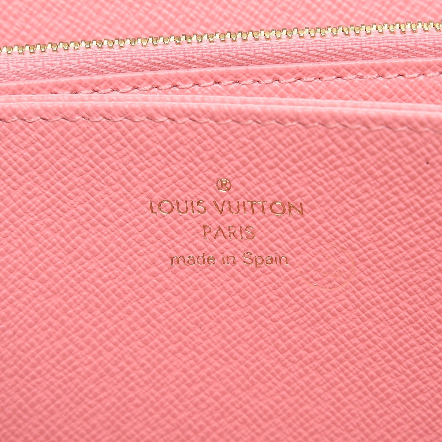 Monogram Jungle Dots Zippy Wallet Sugar Pink Poppy