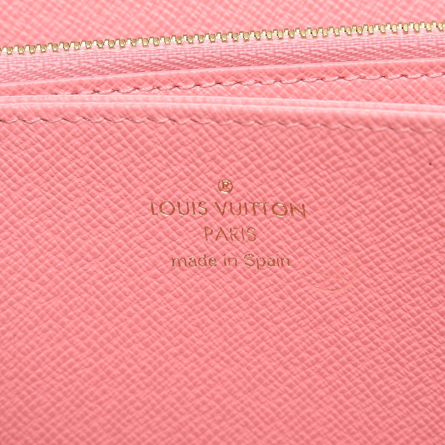 Louis Vuitton Monogram Jungle Dots Zippy Wallet Sugar Pink Poppy 6 of 8