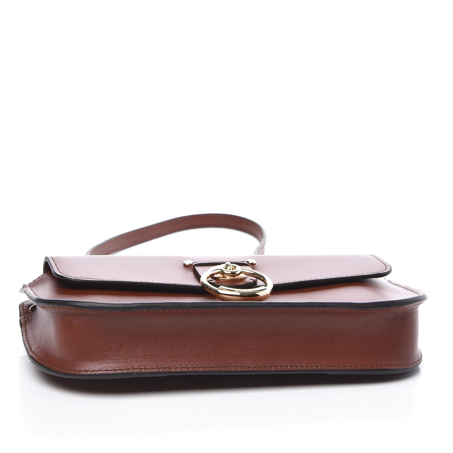 Chloe Calfskin Tess Mini Crossbody Bag Sepia Brown 3 of 9