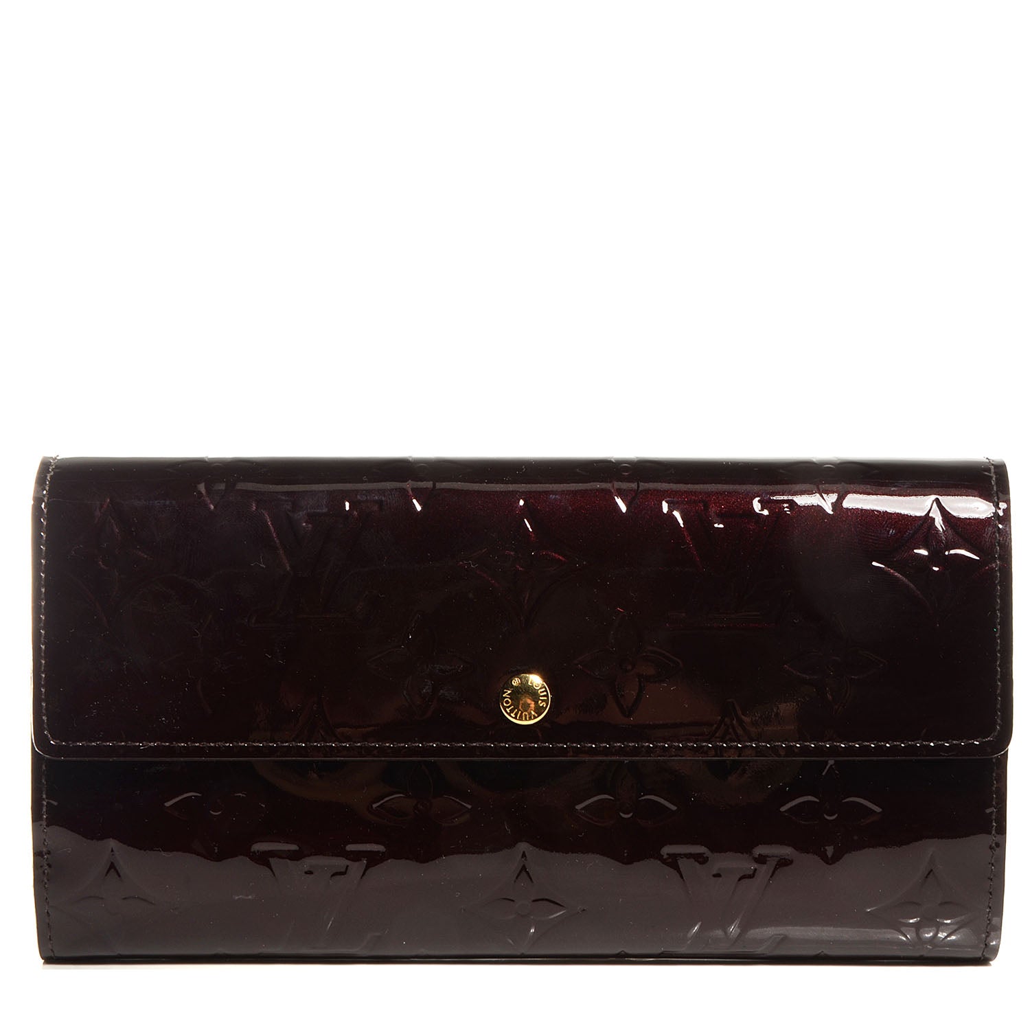 Louis Vuitton Vernis Sarah Wallet Amarante 1 of 7