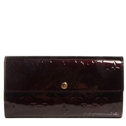 Louis Vuitton Vernis Sarah Wallet Amarante 1 of 7