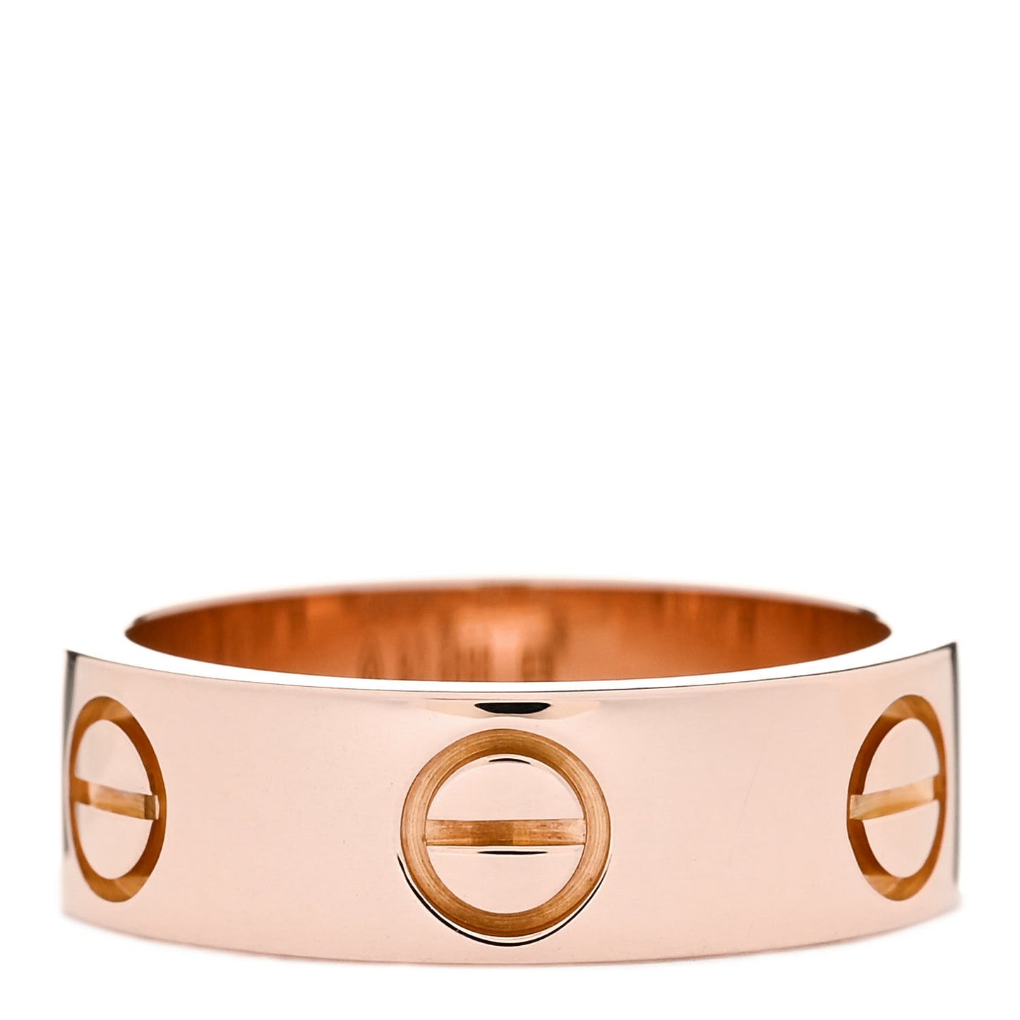 18K Pink Gold 5.5mm LOVE Ring 48 4.5