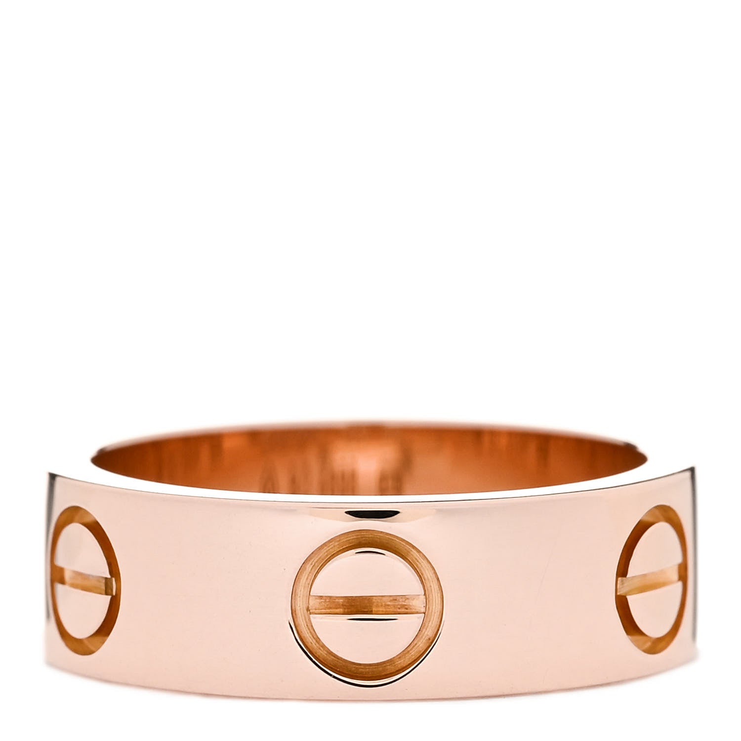 Cartier 18K Pink Gold 5.5mm LOVE Ring 48 4.5 3 of 4