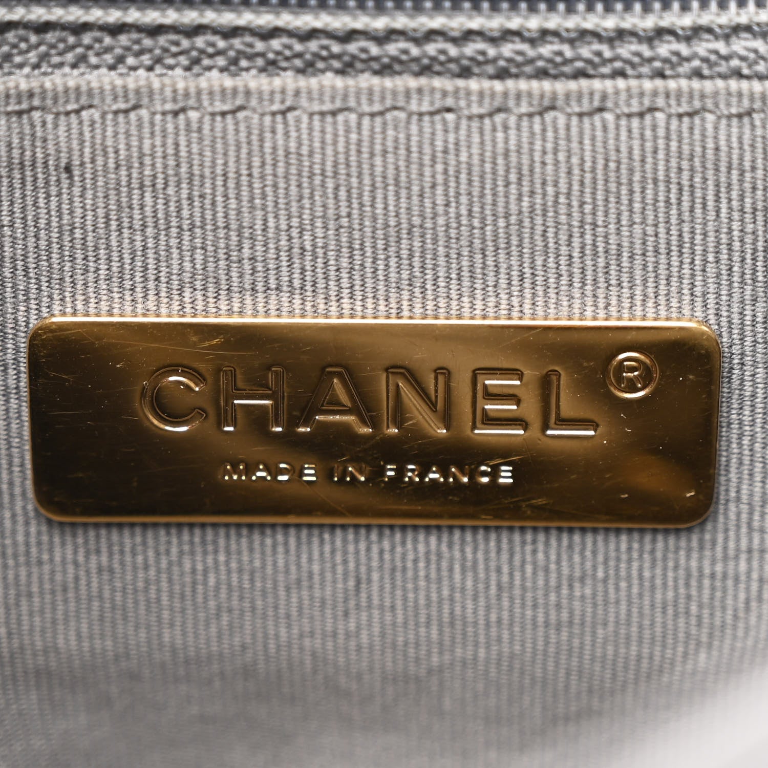 Chanel Lambskin Quilted Medium Chanel 19 Flap Dark Grey 6 of 11
