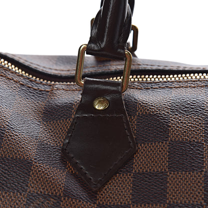Louis Vuitton Damier Ebene Speedy Bandouliere 30 19 of 21