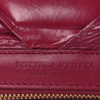 Bottega Veneta Nappa Maxi Intrecciato Padded Clutch Red 6 of 12