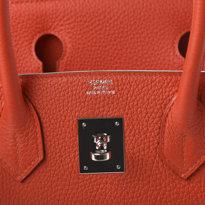 Hermes Togo Birkin 30 Capucine 8 of 18