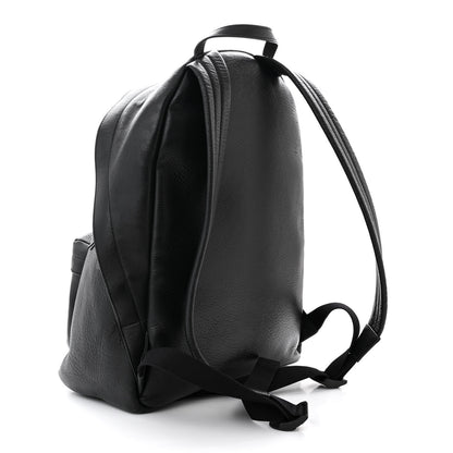 Balenciaga Smooth Calfskin Logo Small Everyday Backpack Black Red White 2 of 10