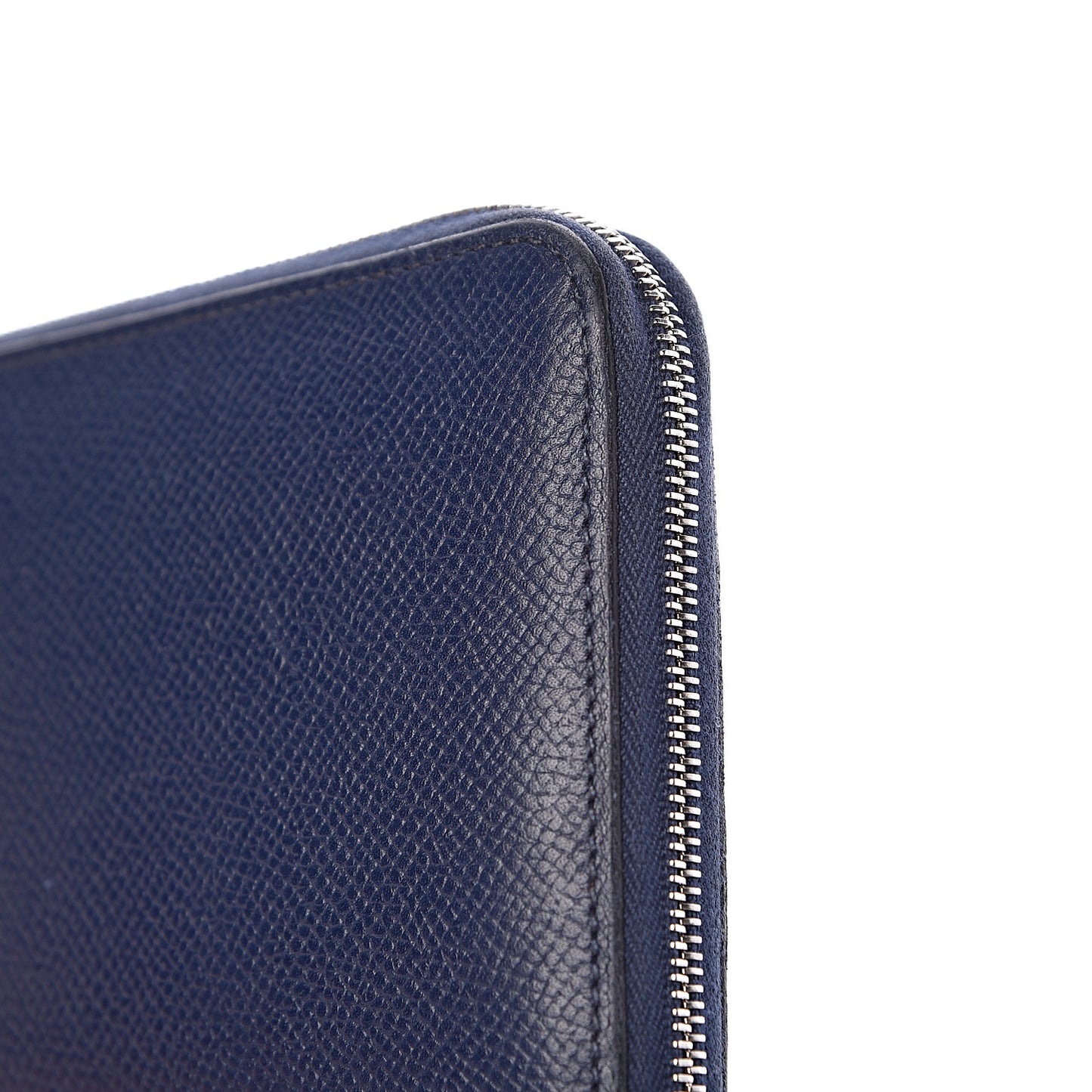 Epsom Silk'In Wallet Bleu Saphir