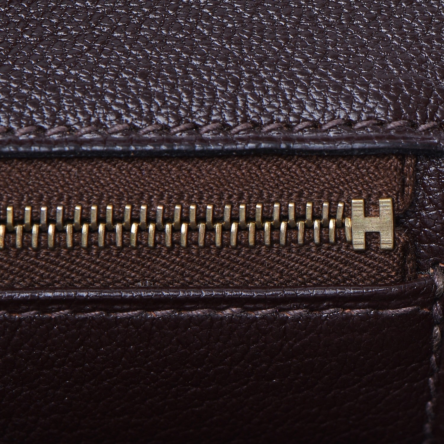 Hermes Togo Birkin 35 Chocolate 20 of 55