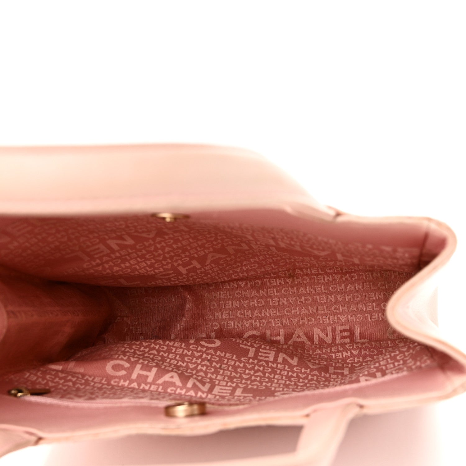 Chanel Lambskin Precious Symbols Shopping Tote Pink 5 of 10