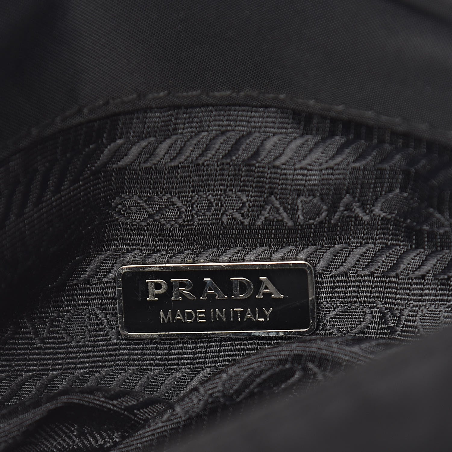 Prada Tessuto Nylon Belt Bag Black 6 of 10