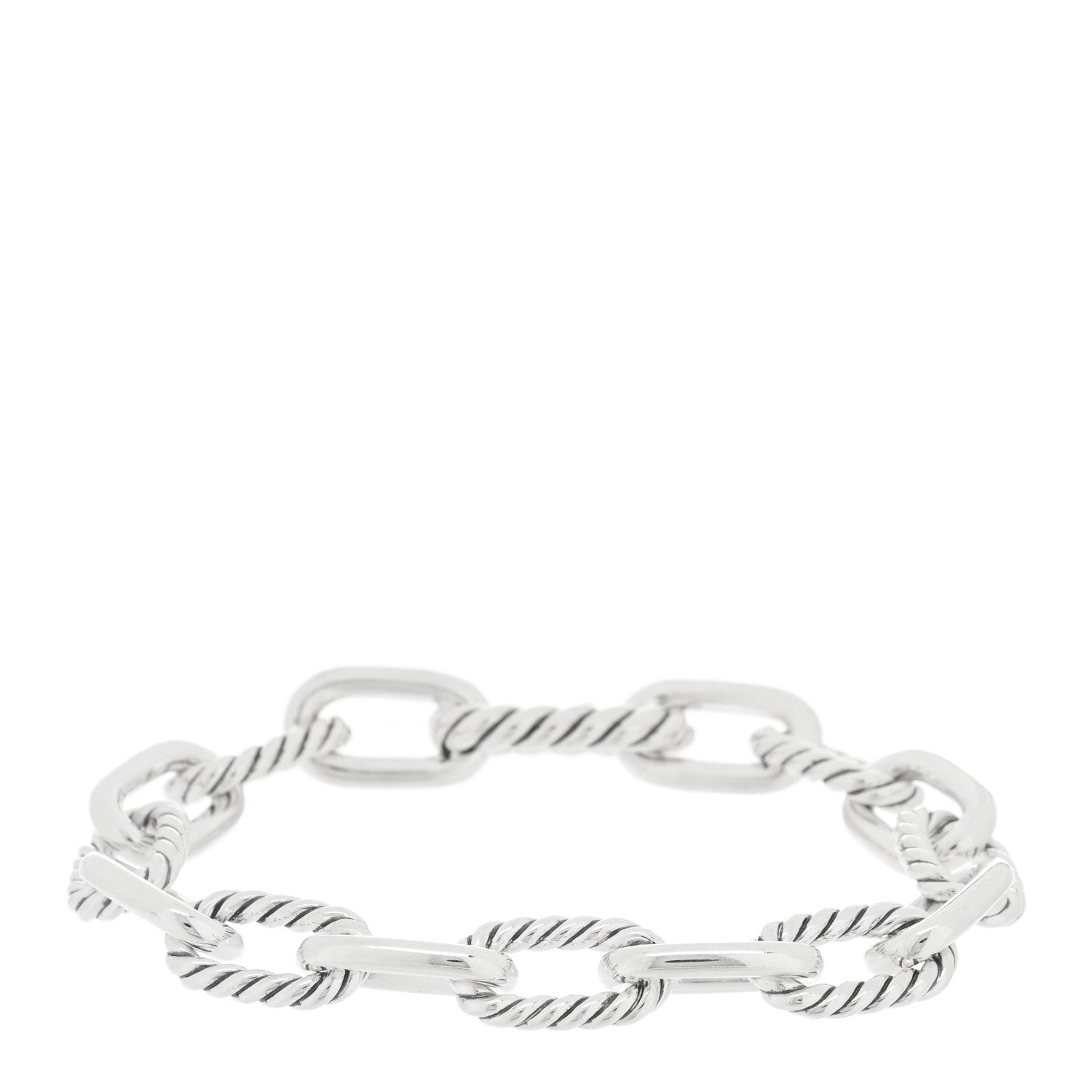 David Yurman Sterling Silver 8.5mm Madison Chain Bracelet 1 of 3