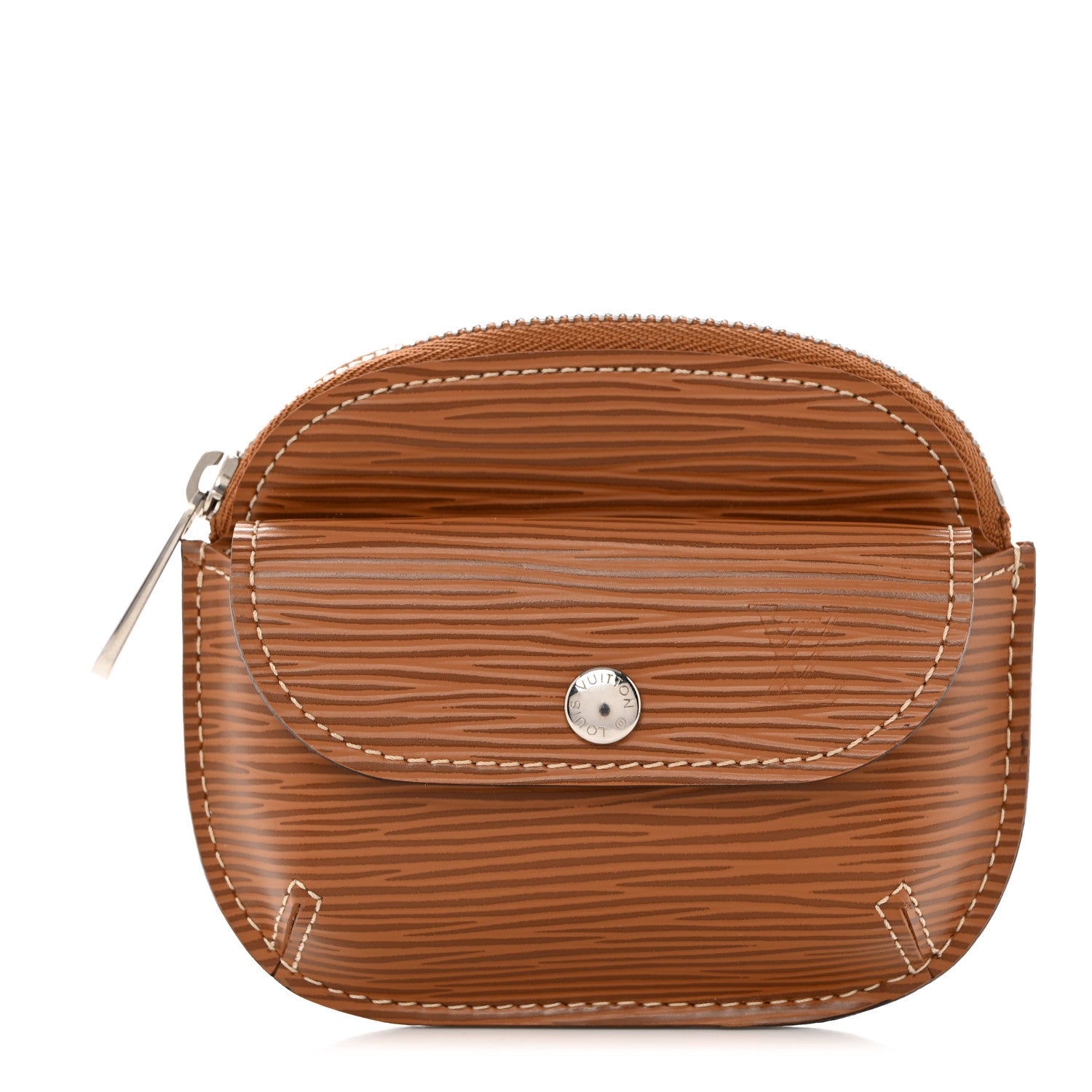 Louis Vuitton Epi Schilling Coin Purse Canelle 1 of 7