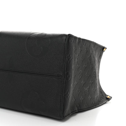 Louis Vuitton Empreinte Monogram Giant Onthego GM Black 10 of 13