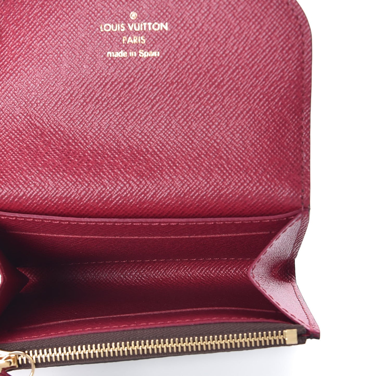 Monogram Rosalie Coin Purse Fuchsia