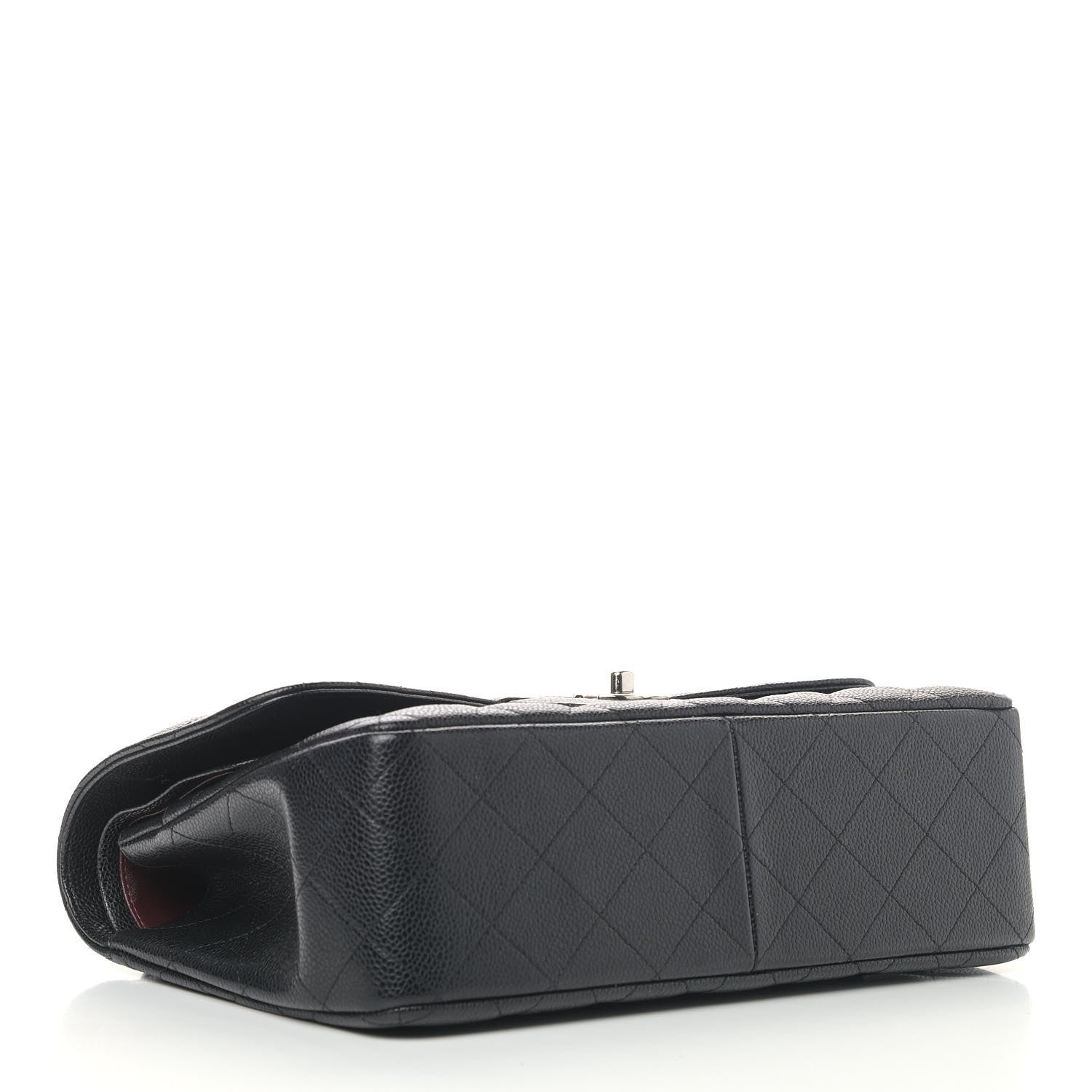 Chanel Caviar Quilted Jumbo Double Flap Black 3 of 10