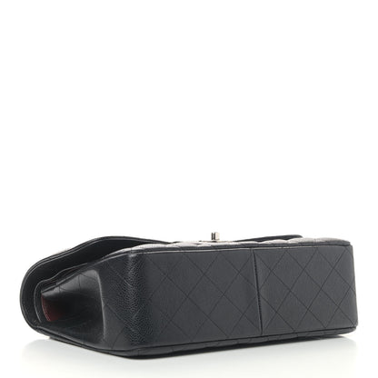 Chanel Caviar Quilted Jumbo Double Flap Black 3 of 10