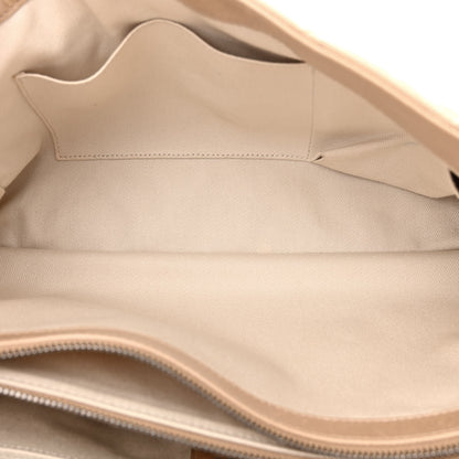 Chanel Glazed Calfskin Quilted Large Coco Soft Flap Beige 5 of 14