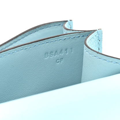 Hermes Chevre Mysore Constance 18 Bleu Zephyr 8 of 11
