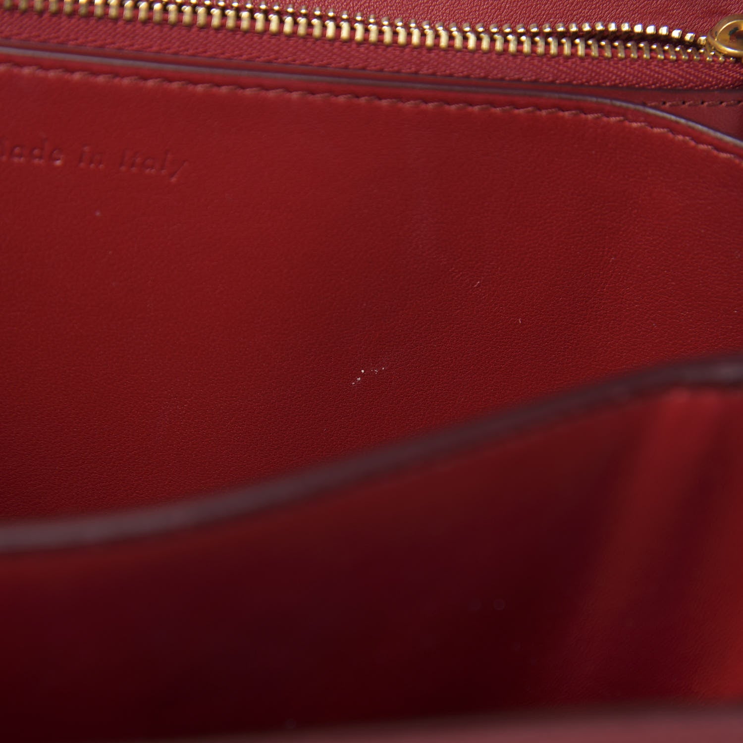 Celine Box Calfskin Medium Classic Box Flap Bag Red 12 of 15