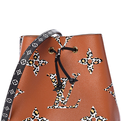 Louis Vuitton Monogram Giant Jungle NéoNoé Caramel 7 of 9
