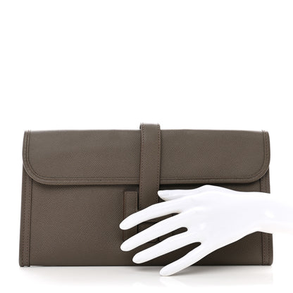 Hermes Epsom Jige Elan 29 Clutch Etain 2 of 7