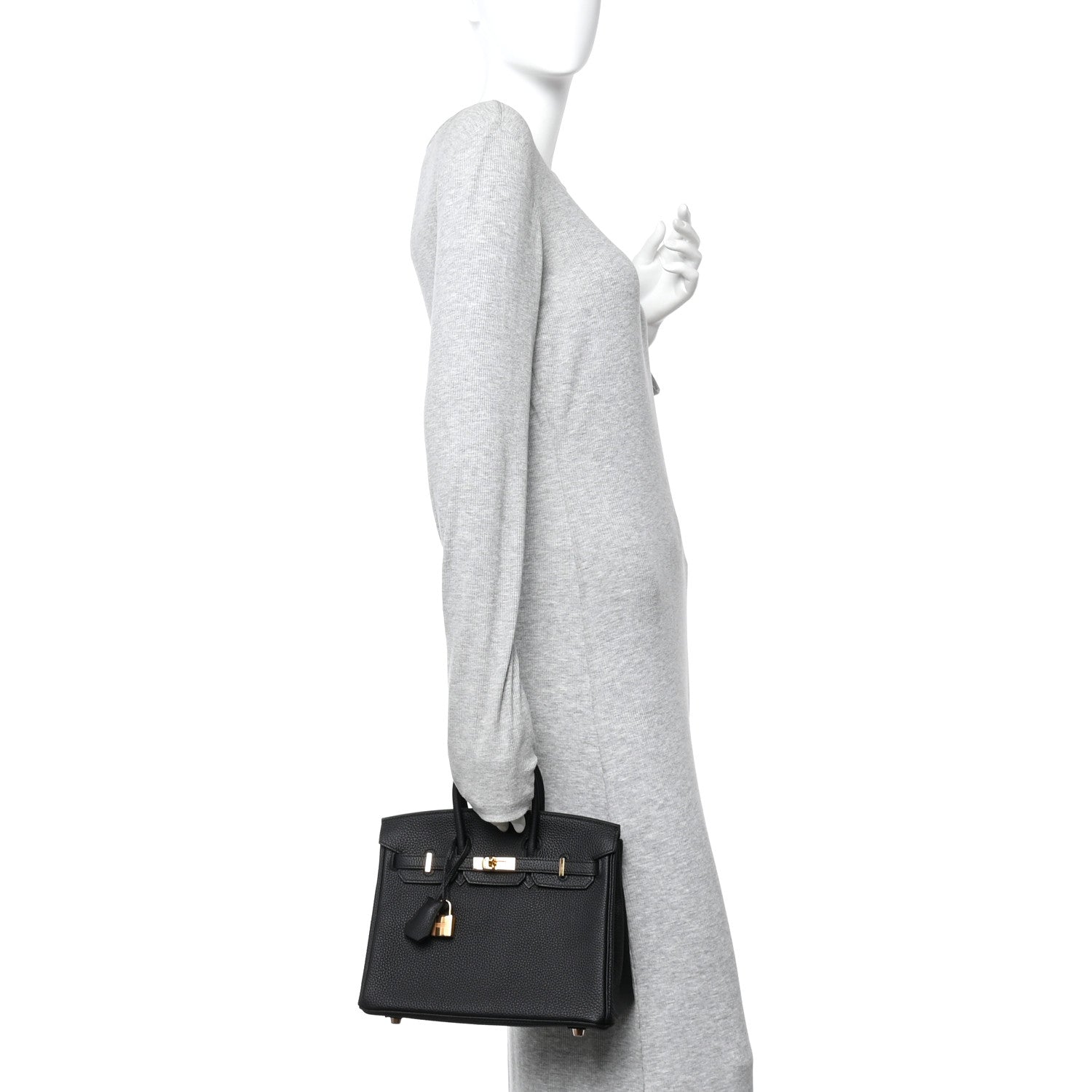 Hermes Togo Birkin 25 Black 2 of 11