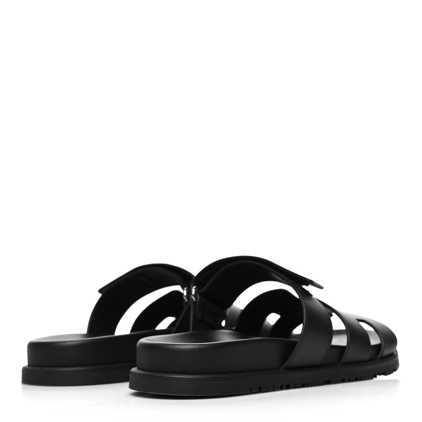 Calfskin Womens Chypre Sandals 39 Black