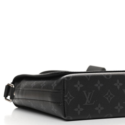 Louis Vuitton Monogram Eclipse District PM Black 8 of 9