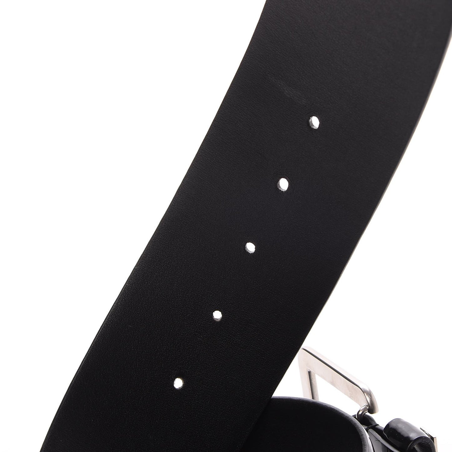 Patent Calfskin Belt 75 30 Black