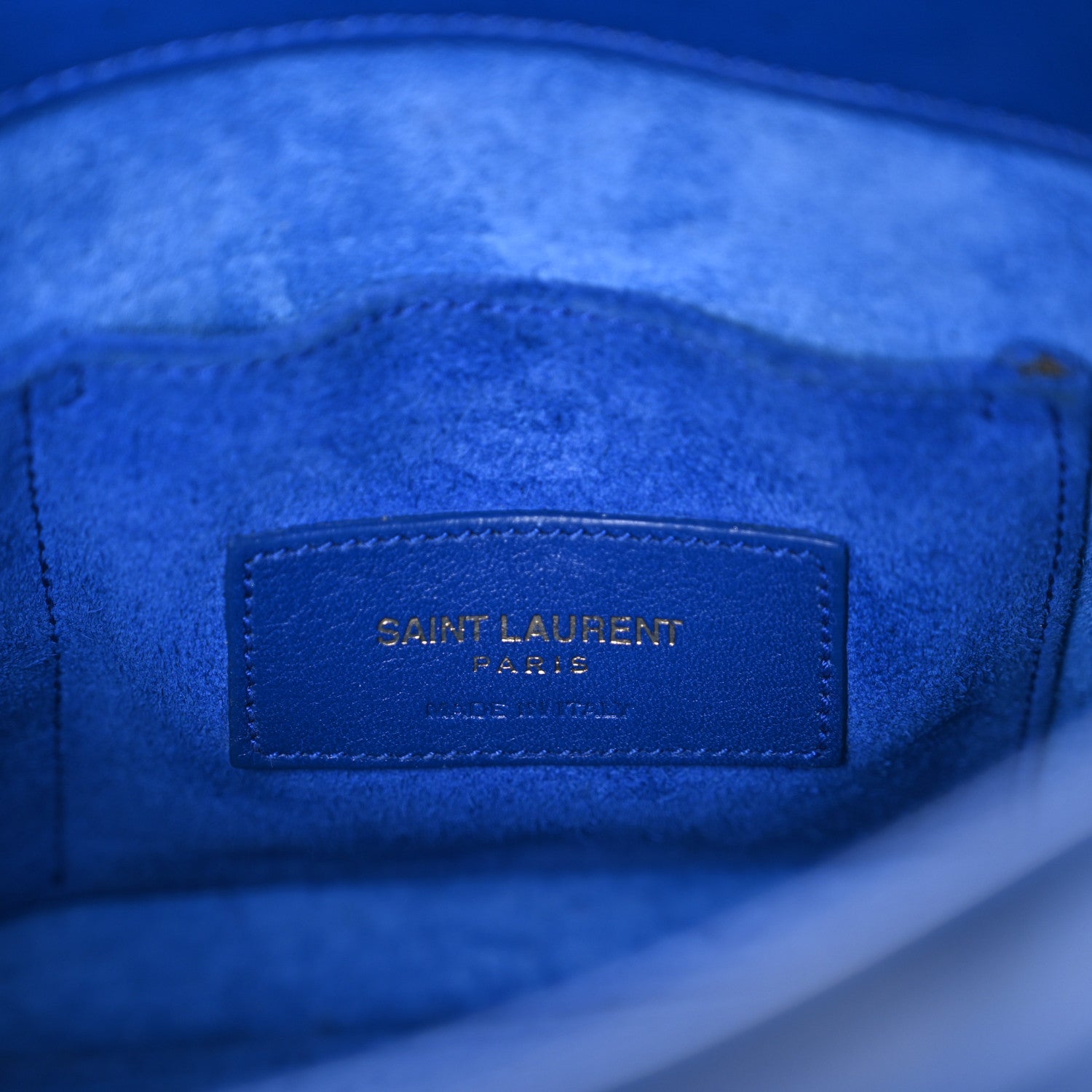 Saint Laurent Calfskin Nano Sac De Jour Royal Blue 7 of 11